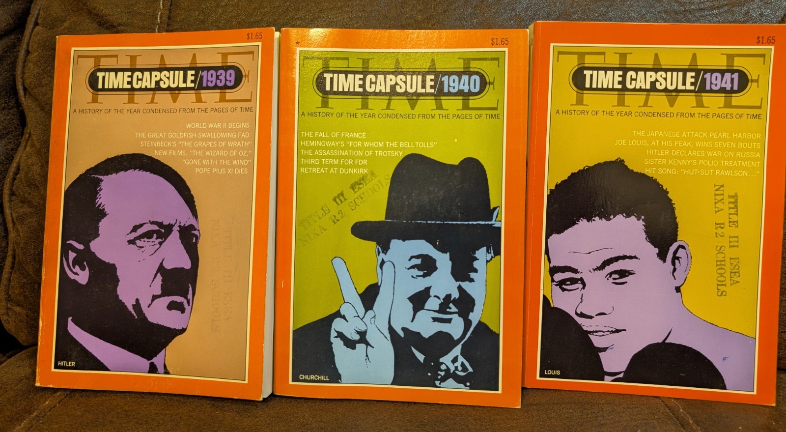 Time Magazine WW2 Time Capsule Classroom Research Unit Boxed Free Shipping