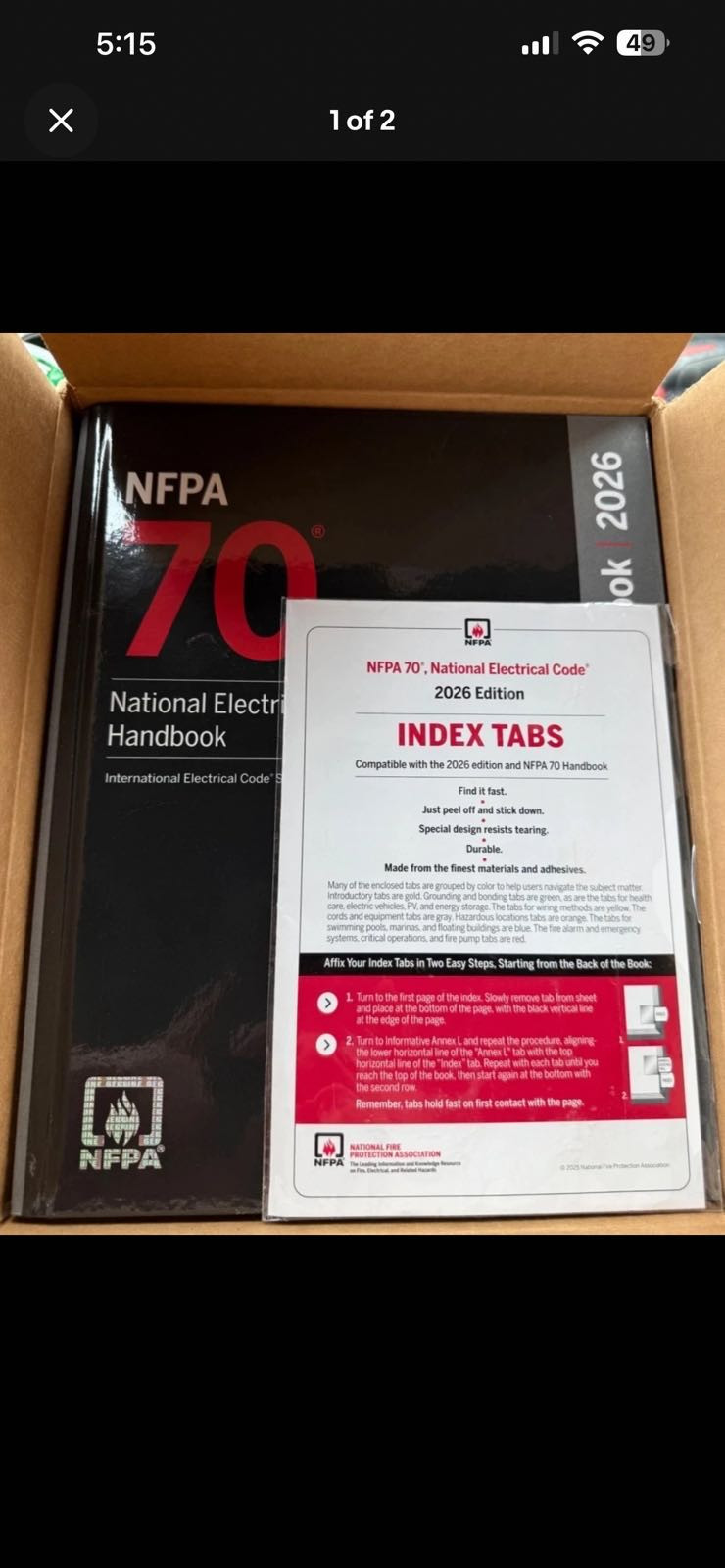 NFPA 70, National Electrical Code (NEC) Handbook 2026 Hardcover – December 9, 20