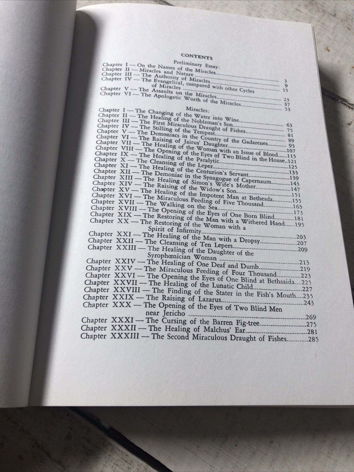 Notes on the Miracles of Our Lord Best seller Paperback