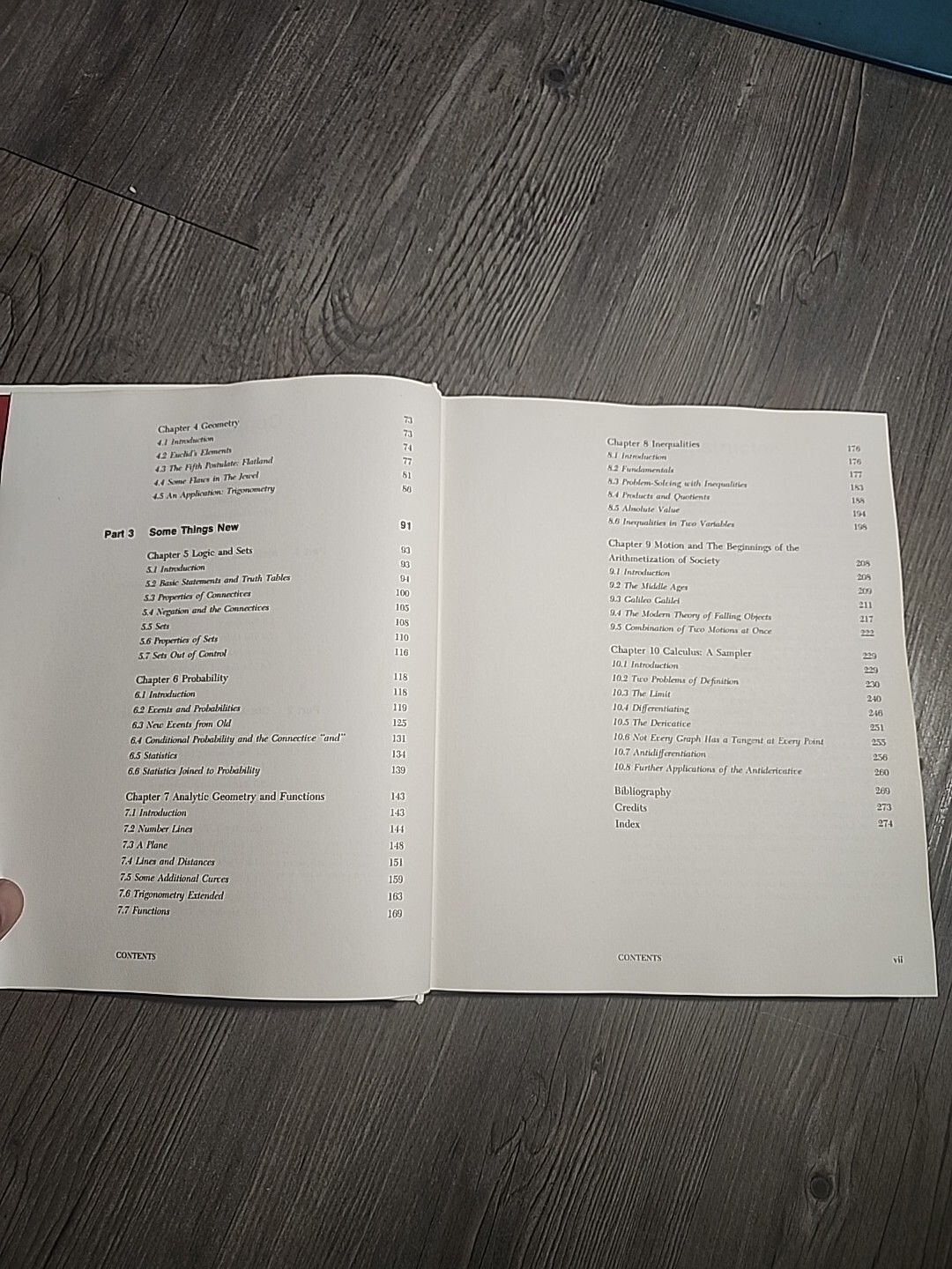Mathematics An Appreciation Michael Bernkopf Hardcover 1975