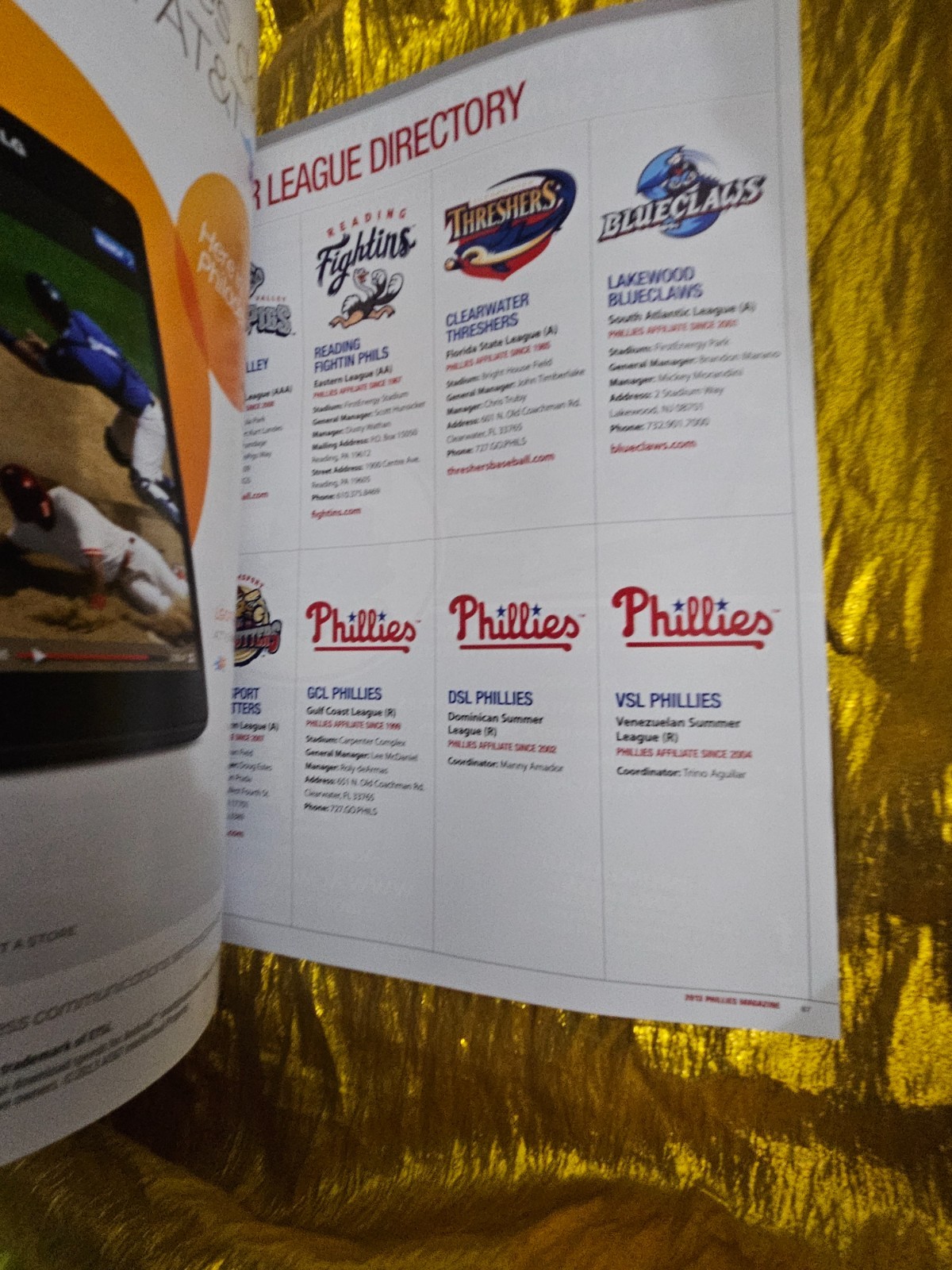 PHILADELPHIA PHILLIES MAGAZINE Issue THREE 3 2013 96 Pages – KYLE KENDRICK …!